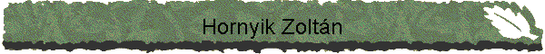 Hornyik Zoltn